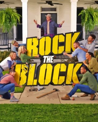 Rock The Block Poster Paint By Numbers