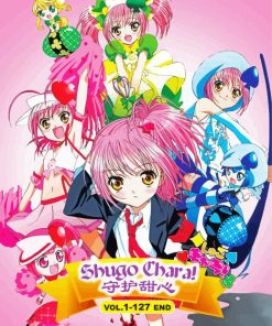 Shugo Chara Manga Poster Paint By Numbers