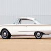 White Ford Starliner Paint By Numbers