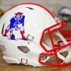 White Patriots Helmet Paint By Numbers