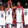 Basketballers Team USA Paint By Numbers