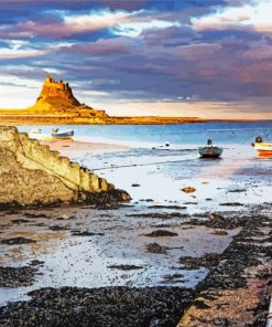 Holy Island Lindisfarne England Paint By Numbers