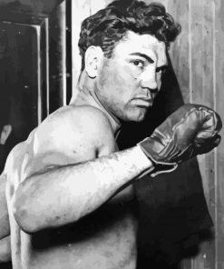 Jack Dempsey Boxer Paint By Numbers