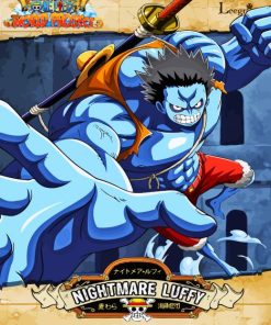 One Piece Nightmare Luffy Anime Paint By Numbers