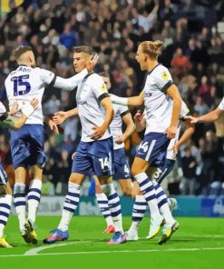 Preston North End FC Players Paint By Numbers