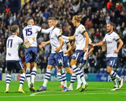 Preston North End FC Players Paint By Numbers