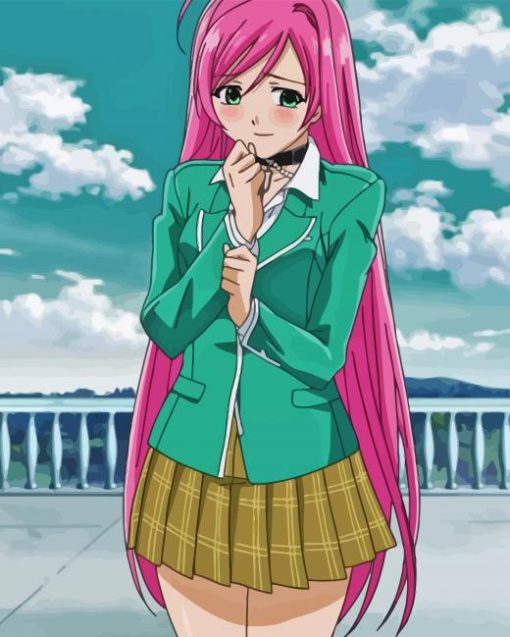 Rosario Vampire Paint By Numbers