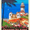 The Canary Islands Poster Paint By Numbers