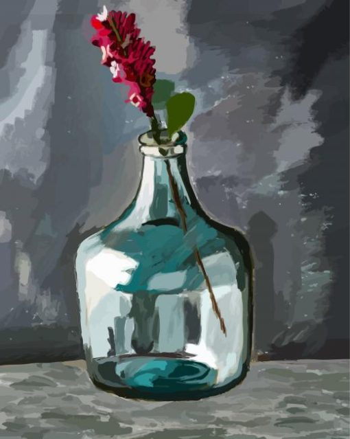 Aesthetic Flower Vase Still Life Paint By Numbers