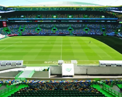 Lisbon Jose Alvalade Stadium Paint By Numbers