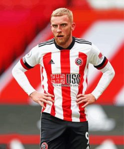 Oliver Mcburnie Sheffield United Footaller Paint By Numbers