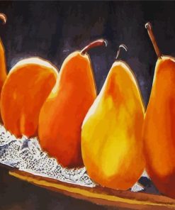 Pears In A Row Susan Bauer Paint By Numbers