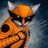 Wolverine Super Cat Paint By Numbers