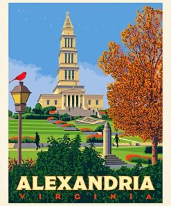 Alexandria Virginia Paint By Numbers