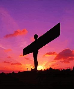 Angel Of The North Paint By Numbers