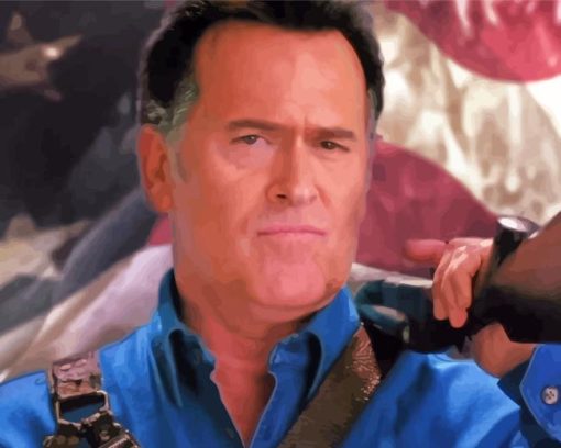 Ash Williams Paint By Numbers