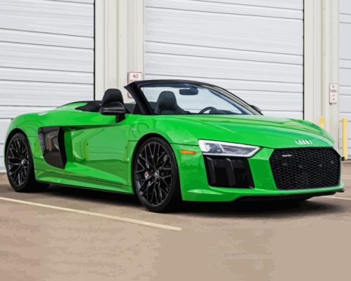 Audi R8 Car Paint By Numbers