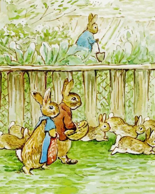 Beatrix Potter Paint By Numbers