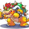 Bowser Art Paint By Numbers