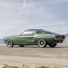 Bullitt Mustang Paint By Numbers