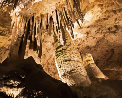 Carlsbad Caverns Paint By Numbers