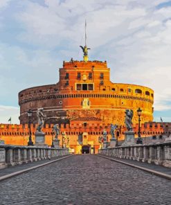 Castel Santangelo Paint By Numbers