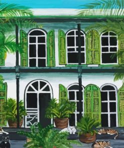 Cats Hemingway House Paint By Numbers