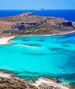 Crete Balos Beach Paint By Numbers