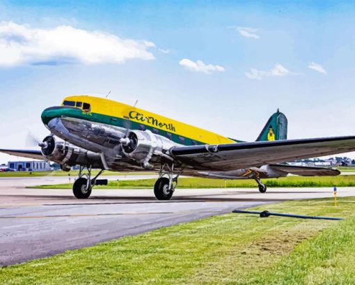 Douglas DC 3 Paint By Numbers