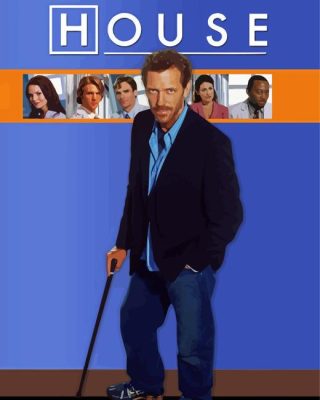 Dr House Serie Paint By Numbers