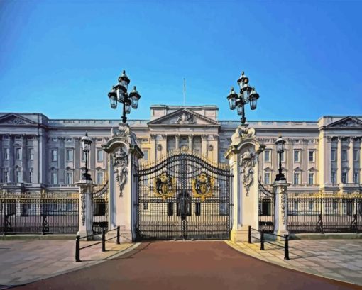 Buckingham Palace Paint By Numbers