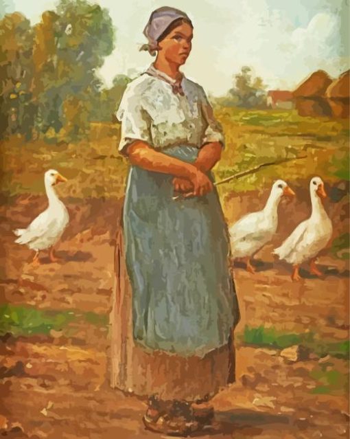 Farm Girl Paint By Numbers