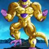 Golden Frieza Paint By Numbers