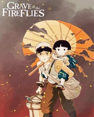 Grave Of The Fireflies Paint By Numbers