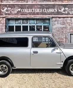 Classic Leyland Mini Paint By Numbers