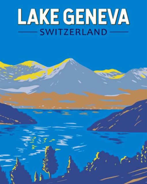 Lake Geneva Paint By Numbers