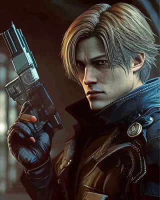 Leon Kennedy Paint By Numbers