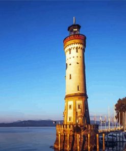 Lighthouse Of Lindau Paint By Numbers