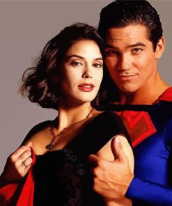 Lois And Clark Paint By Numbers