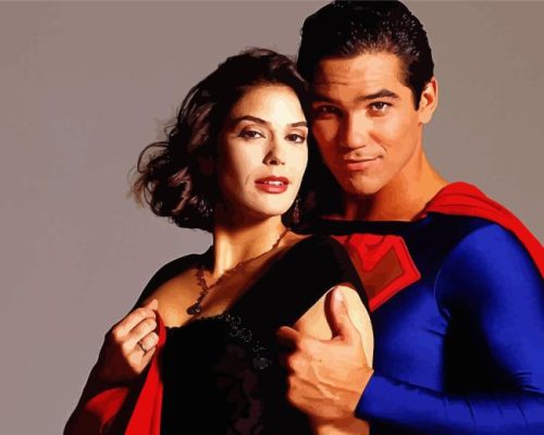 Lois And Clark Paint By Numbers