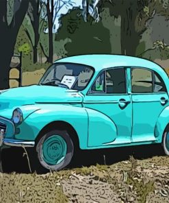 Morris Minor Car Paint By Numbers