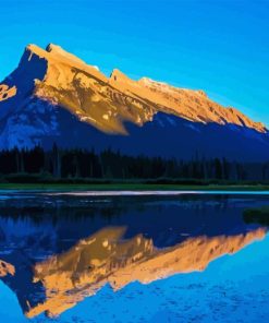 Mount Rundle Paint By Numbers