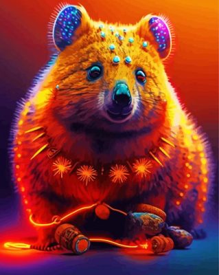 Quokka Art Paint By Numbers