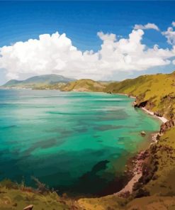 Saint Kitts Paint By Numbers