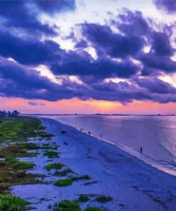 Sanibel Sunset Paint By Numbers