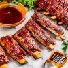 Tasty Ribs Food Paint By Numbers