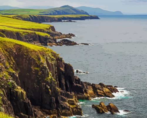 The Dingle Peninsula Paint By Numbers