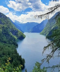 The Konigssee Lake Paint By Numbers