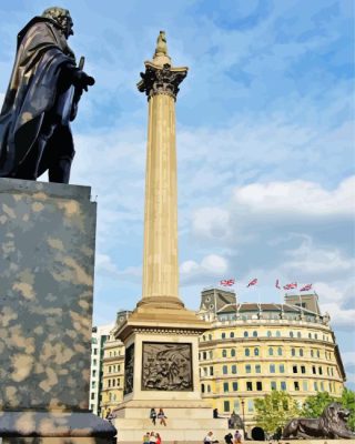 Trafalgar Square Paint By Numbers