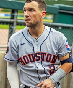 Alex Bregman Paint By Numbers